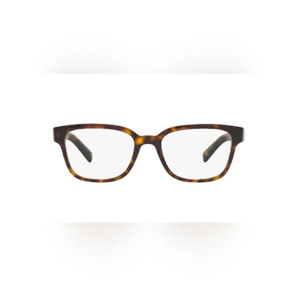 NEW MEN'S RECTANGLE HAVANA EYEGLASSES PRADA PR04YVF 2AU1O1 NEW PR 04YVF - Picture 3 of 7